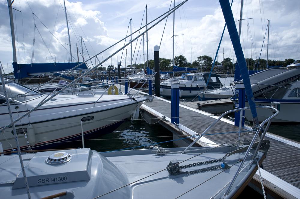 Boats on Their New Berths